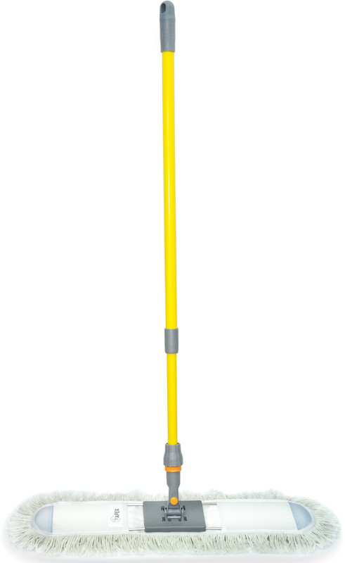 Швабра APEX бавовняна з фарбованою ручкою 60 см (A10826)